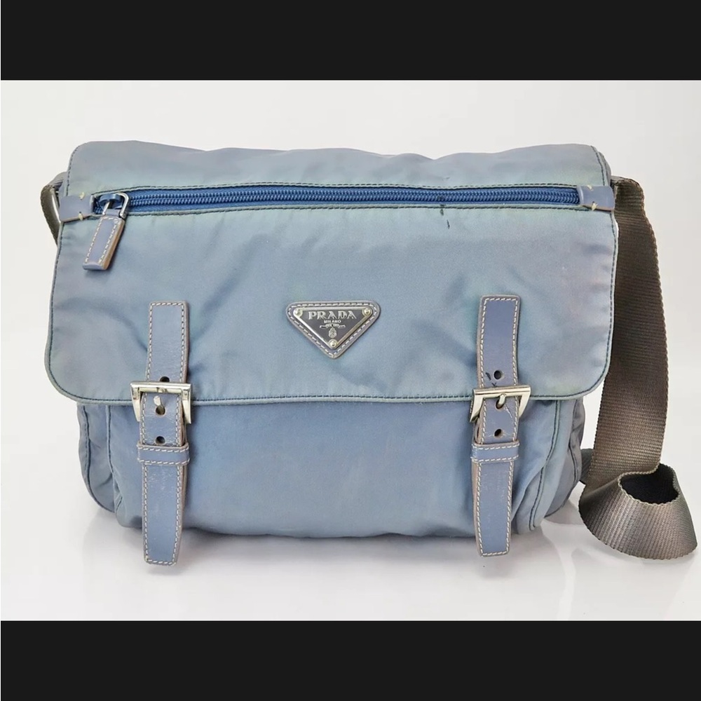 Prada Blue Unisex Bag